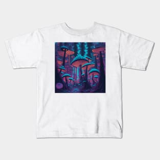 Mushrooms Kids T-Shirt